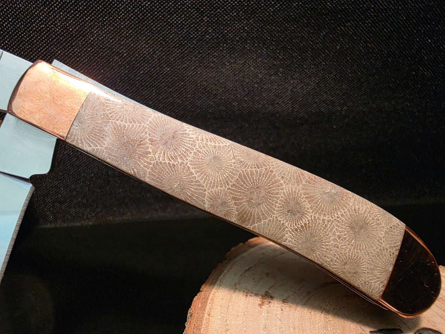 Petoskey Stone Kershaw Gadsden Folding Pocket Knife (Model 4381BJB) #202