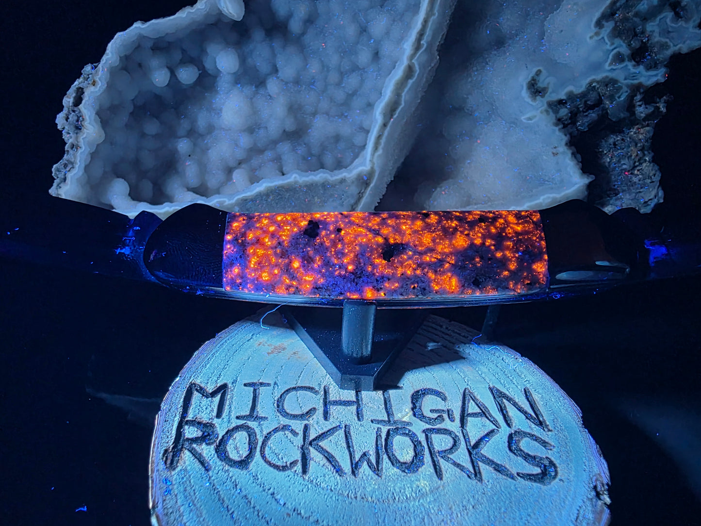 Yooperlite Buck Canoe Folding Pocket Knife #158