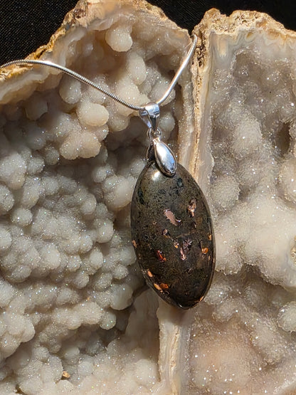 Copper Ore Pendant #148