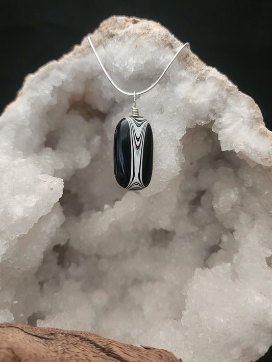 Fordite Pendant #63