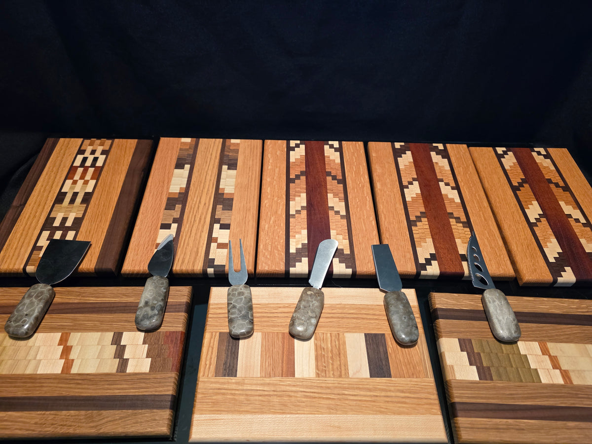Cheese Knife and Cutting Board