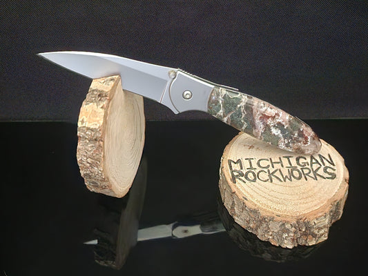 Native Copper Kershaw Leek 1660 Pocket Knife #6