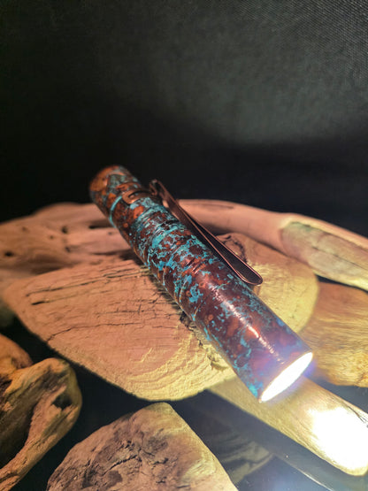Shipwreck Copper Olight Flashlight (Model i 5R EOS Cu)#205
