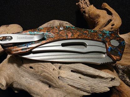 Shipwreck Copper Kershaw Natrix XL Pocket Knife (Model KS7008CU)#199