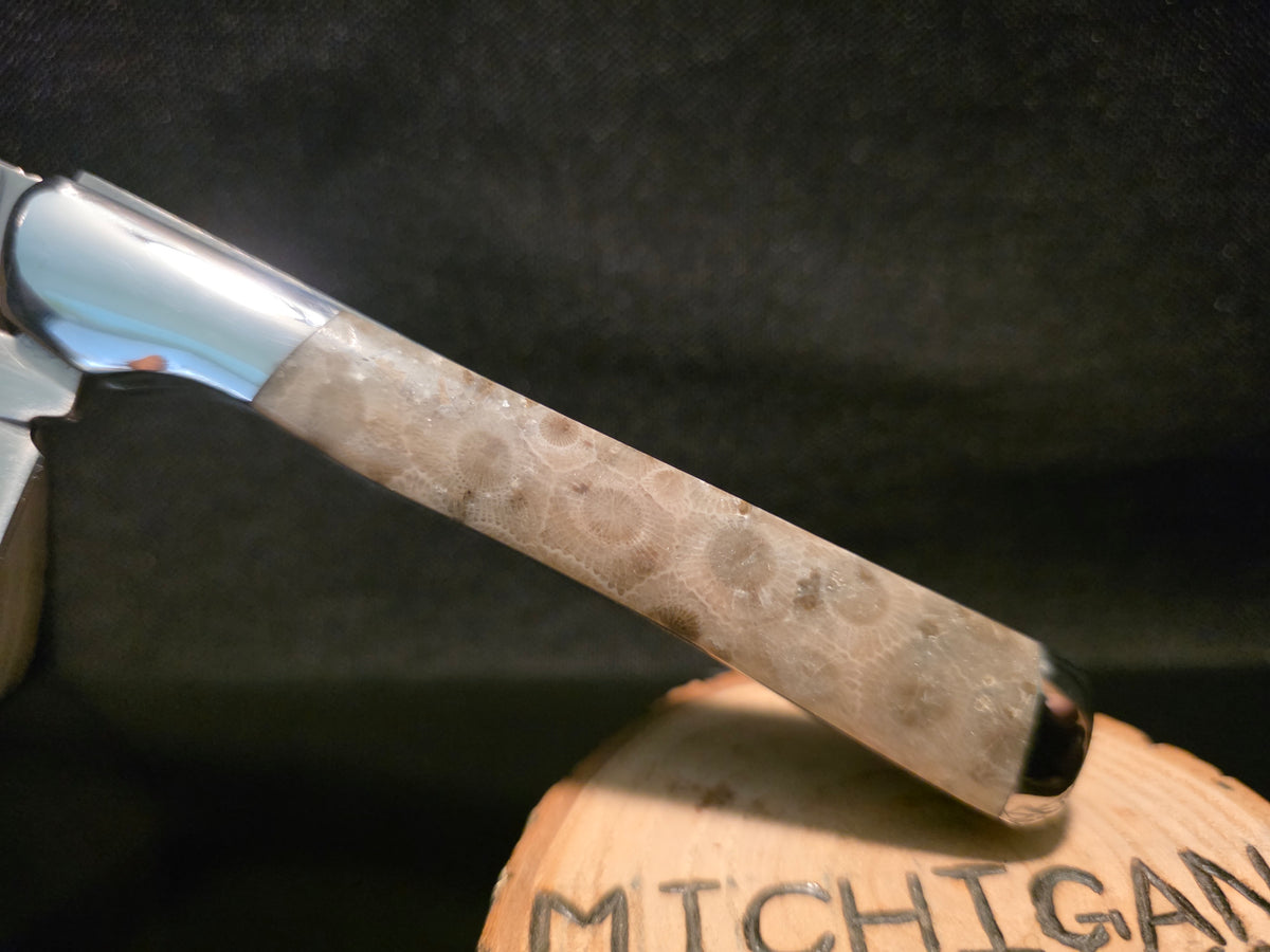 Petoskey Stone Kershaw Allegory Folding Pocket Knife (Model 4385) #249