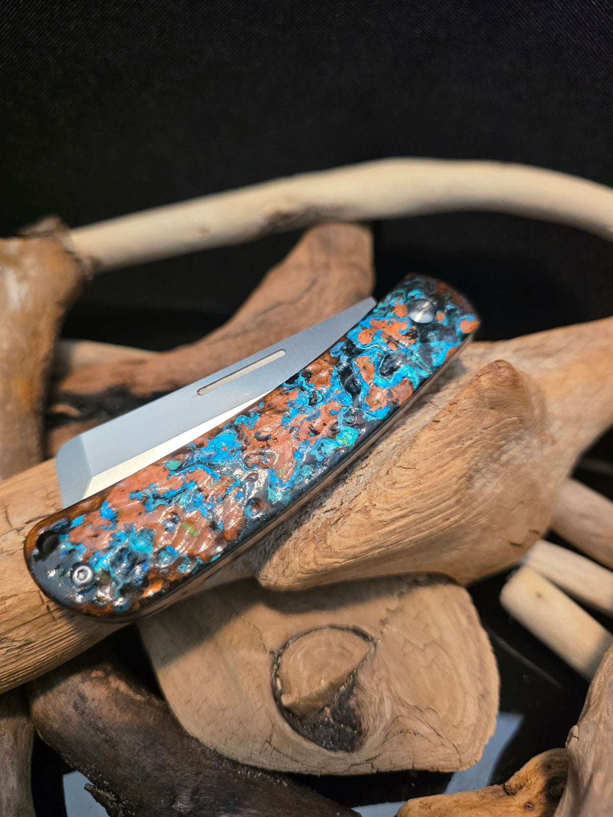 Rough Ryder Apta Shipwreck Copper Folding Pocket Knife (Model RR2283) #226